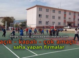 MANİSA halı saha yapan firmalar