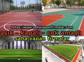 ADIYAMAN halı saha yapan firmalar